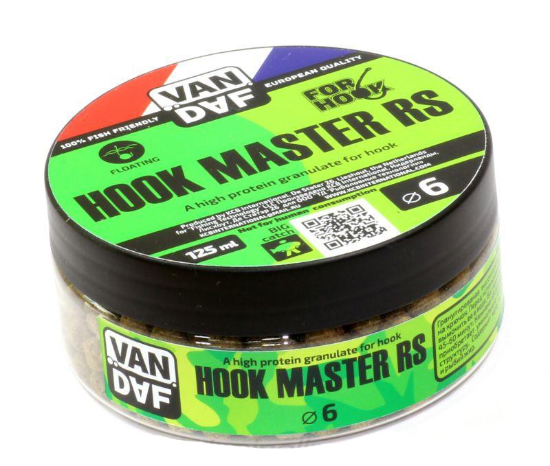 Гранулы Van Daf Hook Master RS 6мм 150мл - фото 1