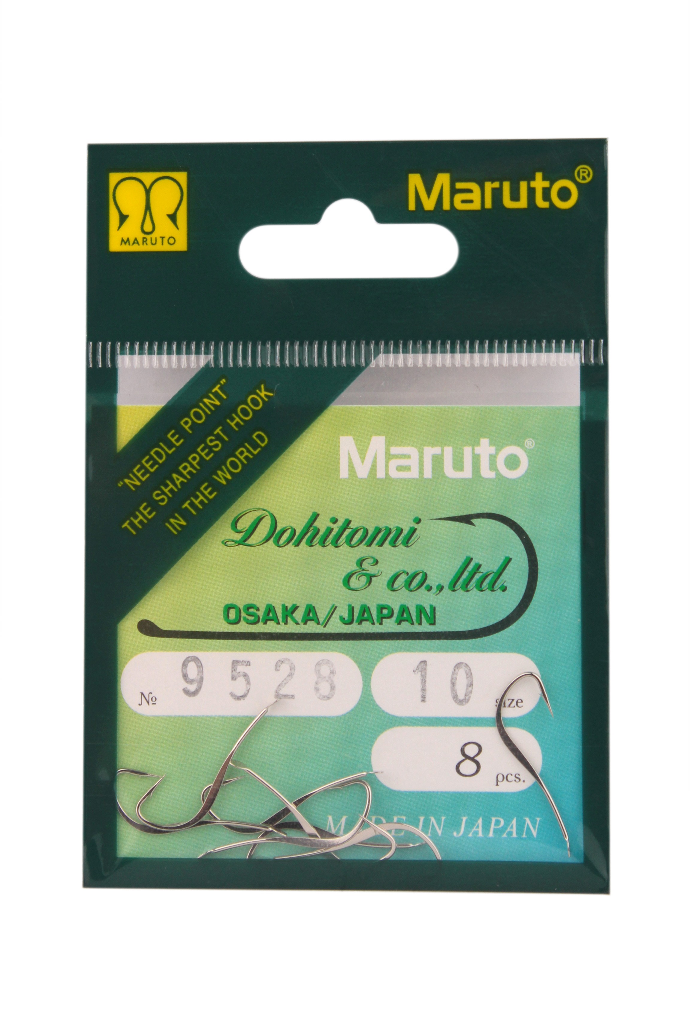 Крючки Maruto 9528 Ni №10 8шт - фото 1