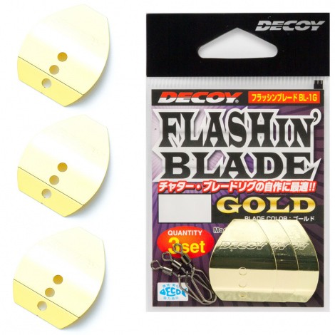 Оснастка Decoy Flashing Blade BL-1G gold L - фото 1
