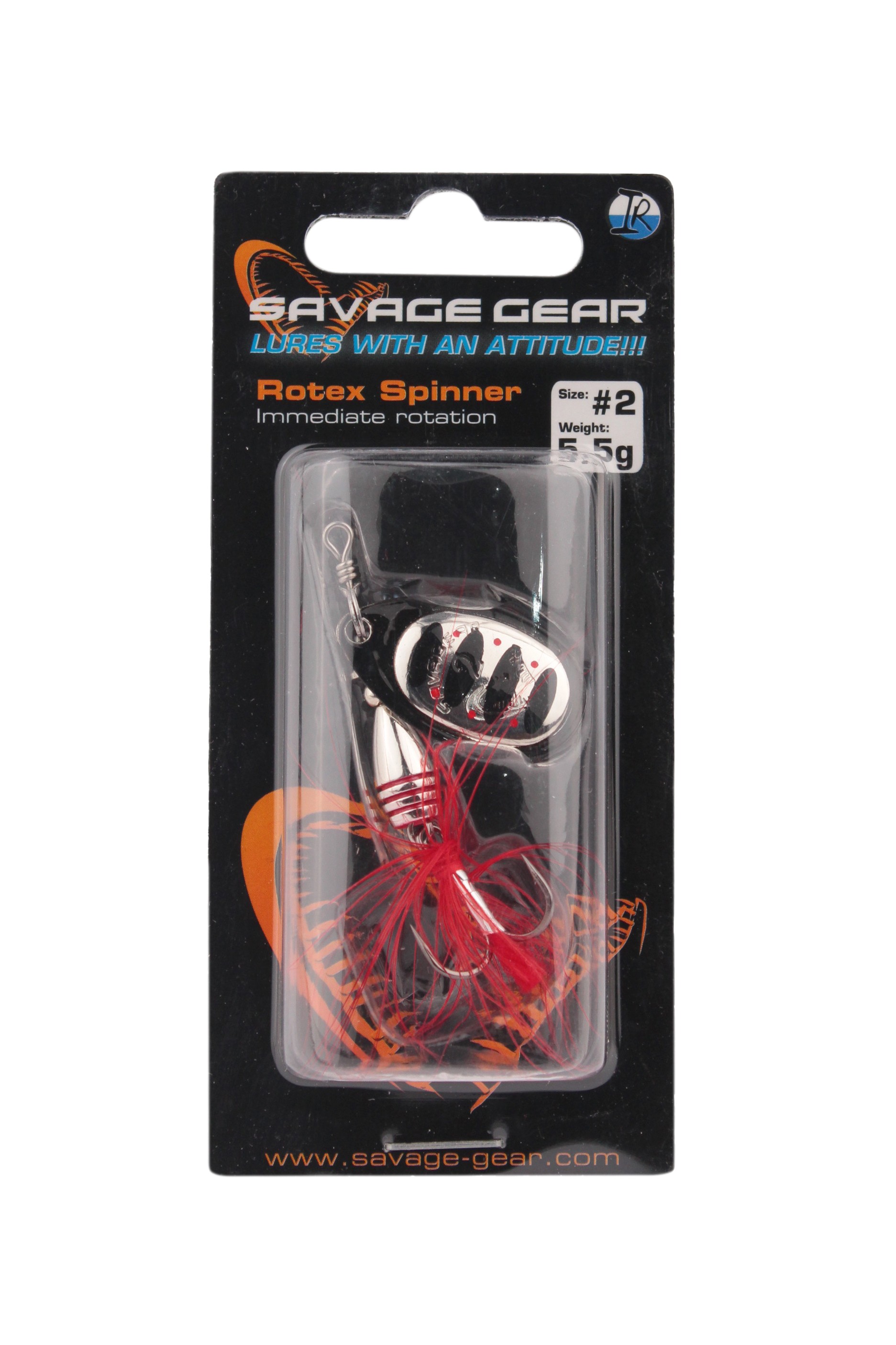 Блесна Savage Gear Rotex Spinner №2 5,5гр 01-Dirty Silver - фото 1