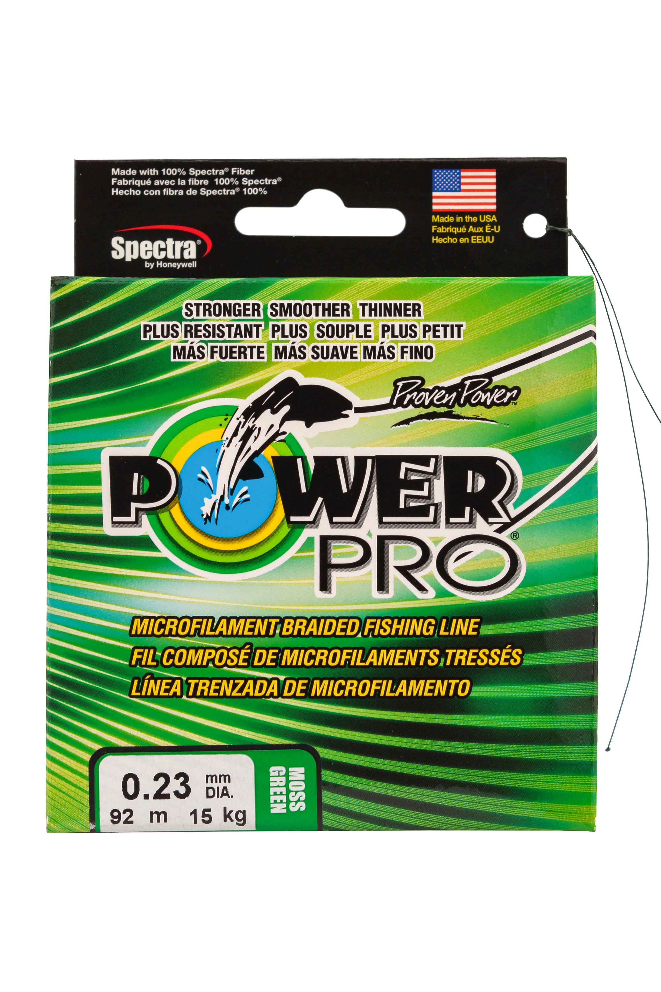 Шнур Power Pro 92м 0,23мм moss green - фото 1
