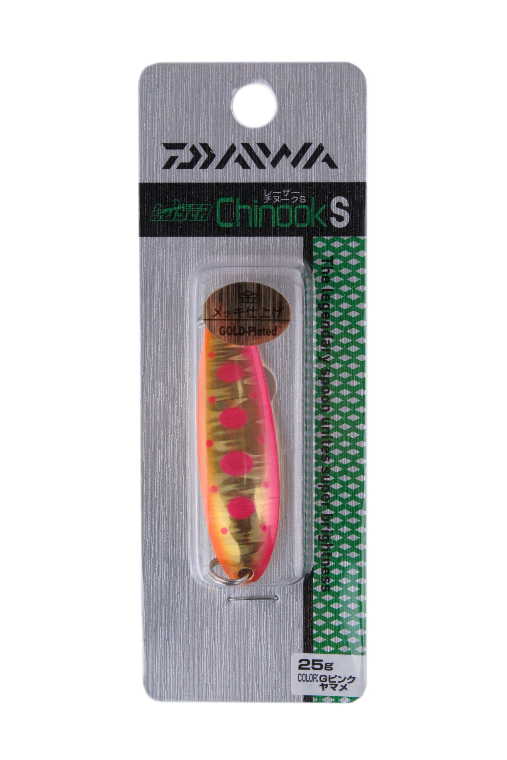 Блесна Daiwa Laser Chinook S 25гр G pink yamame - фото 1