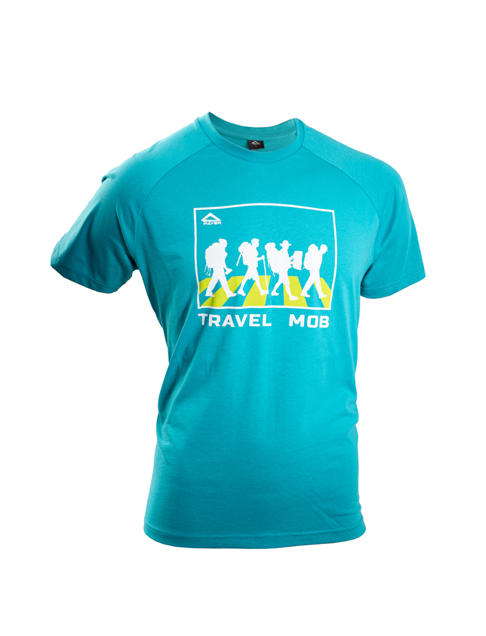 Футболка Payer Travel Mob тиффани - фото 1
