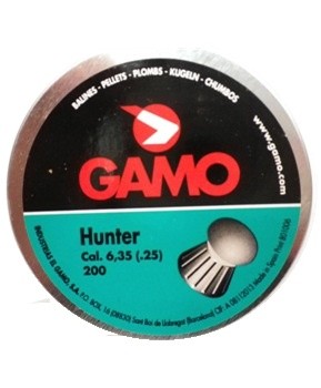 Пульки Gamo Hunter 6,35мм 200шт - фото 1