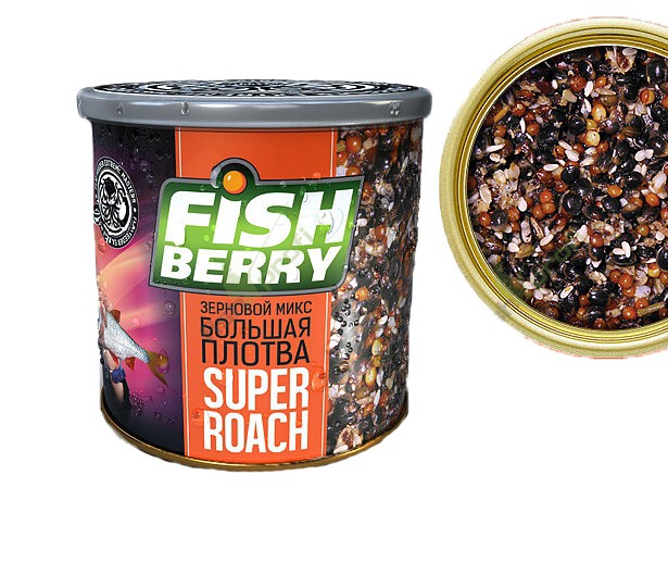 Консервированная зерновая смесь Fish Berry Попова плотва кориандр-фенхель 430мл - фото 1