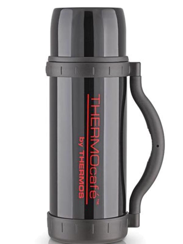 Термос Thermos Thermocafe classique travelling flask 1л black  - фото 1