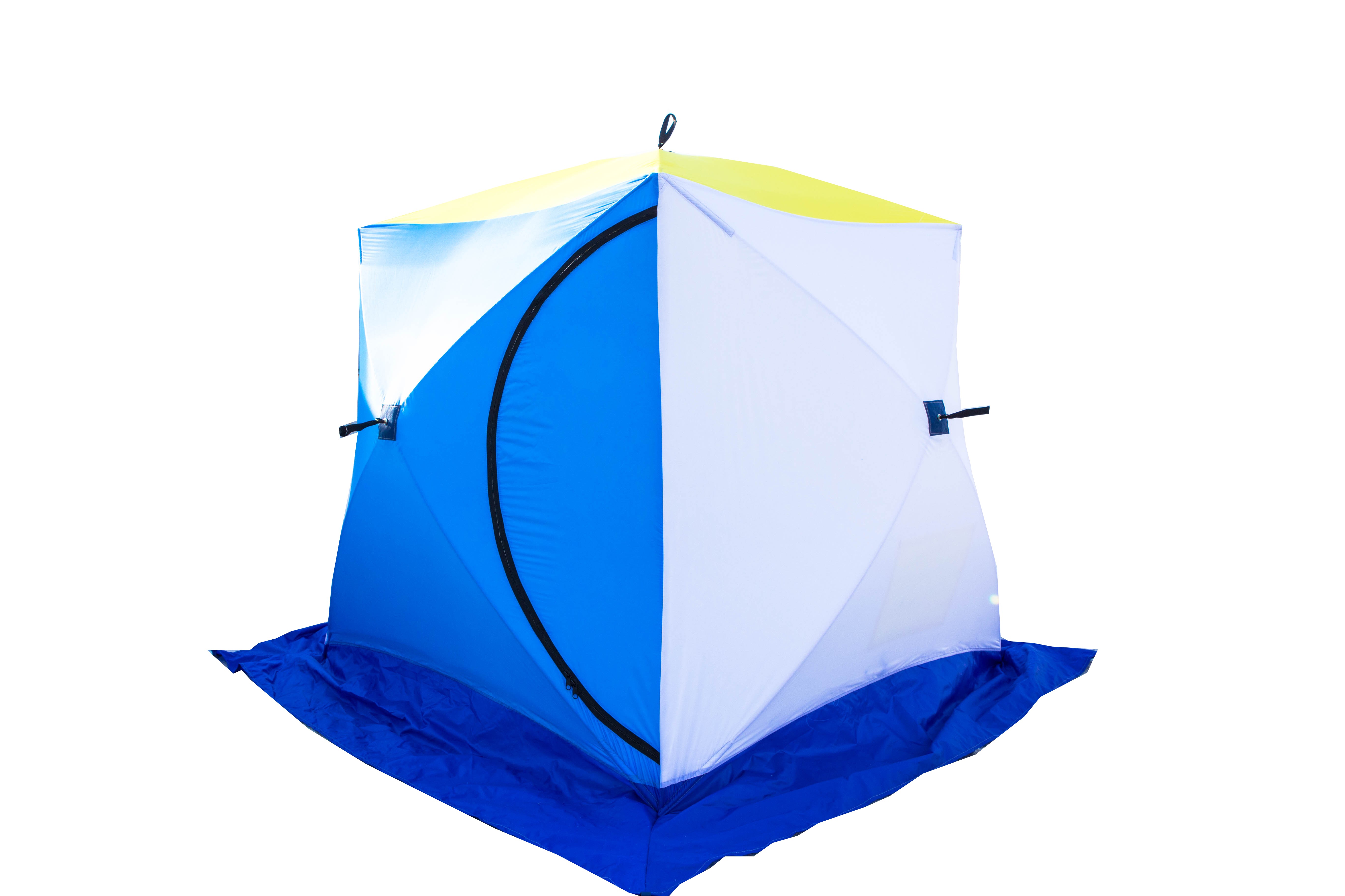 Палатка Стэк Куб-2 трехслойная дышащая - фото 1