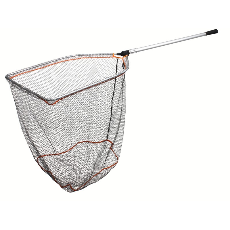 Подсачек Savage Gear pro folding rubber large mesh landing net L 65x50см - фото 1