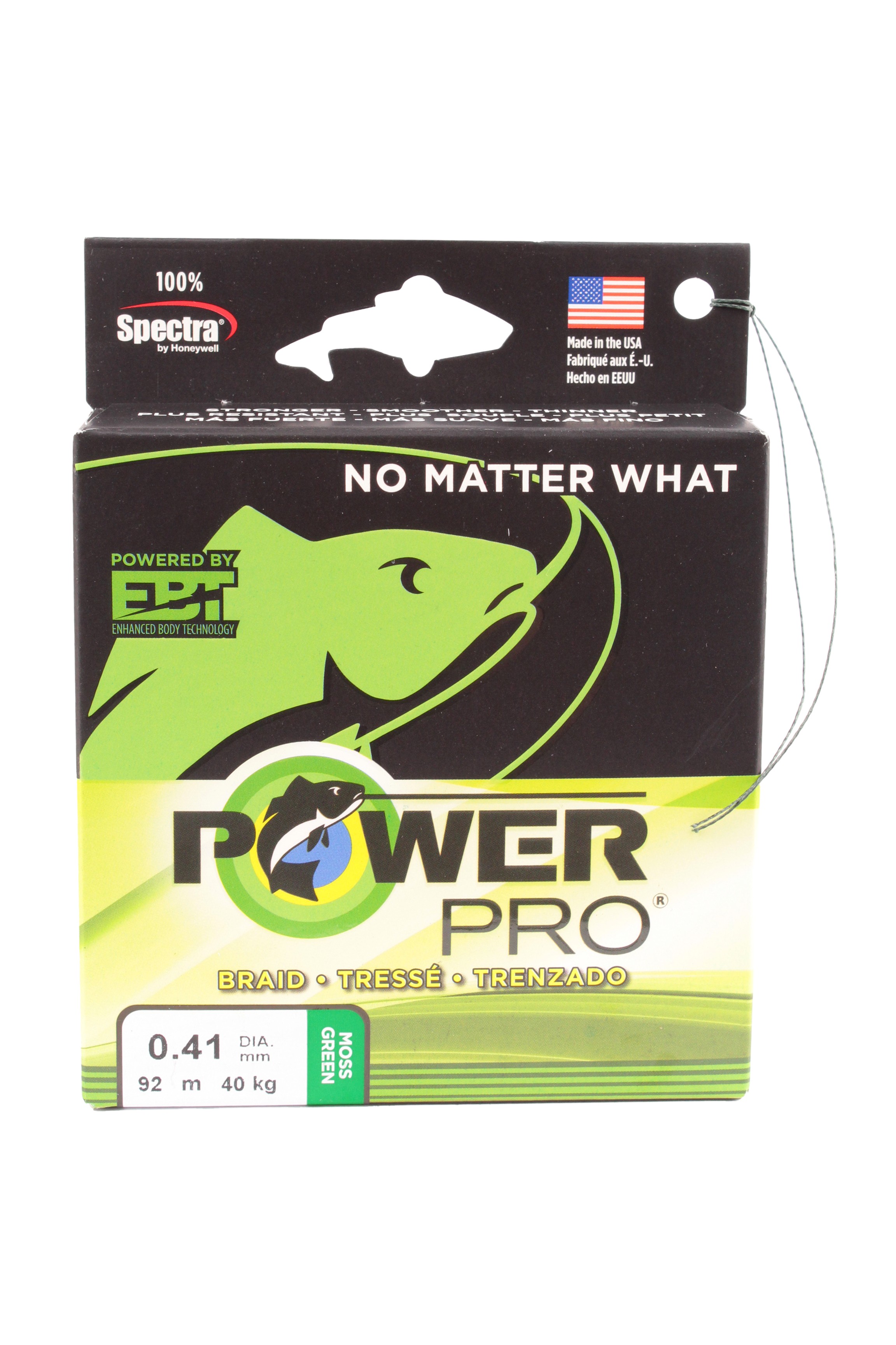 Шнур Power Pro 92м 0,41мм moss green - фото 1