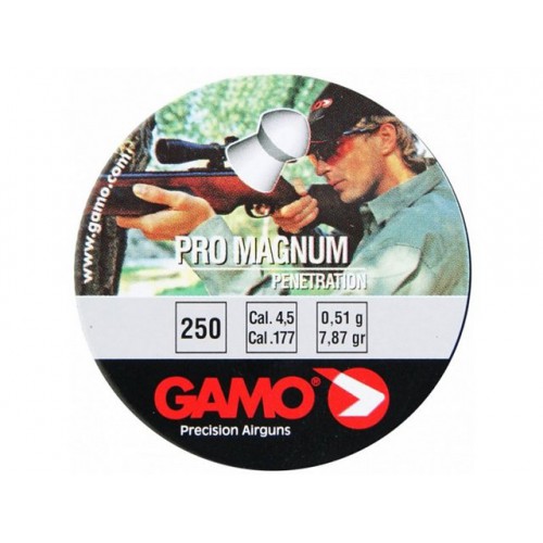 Пульки Gamo Pro Magnum 0.49 гр 250шт - фото 1