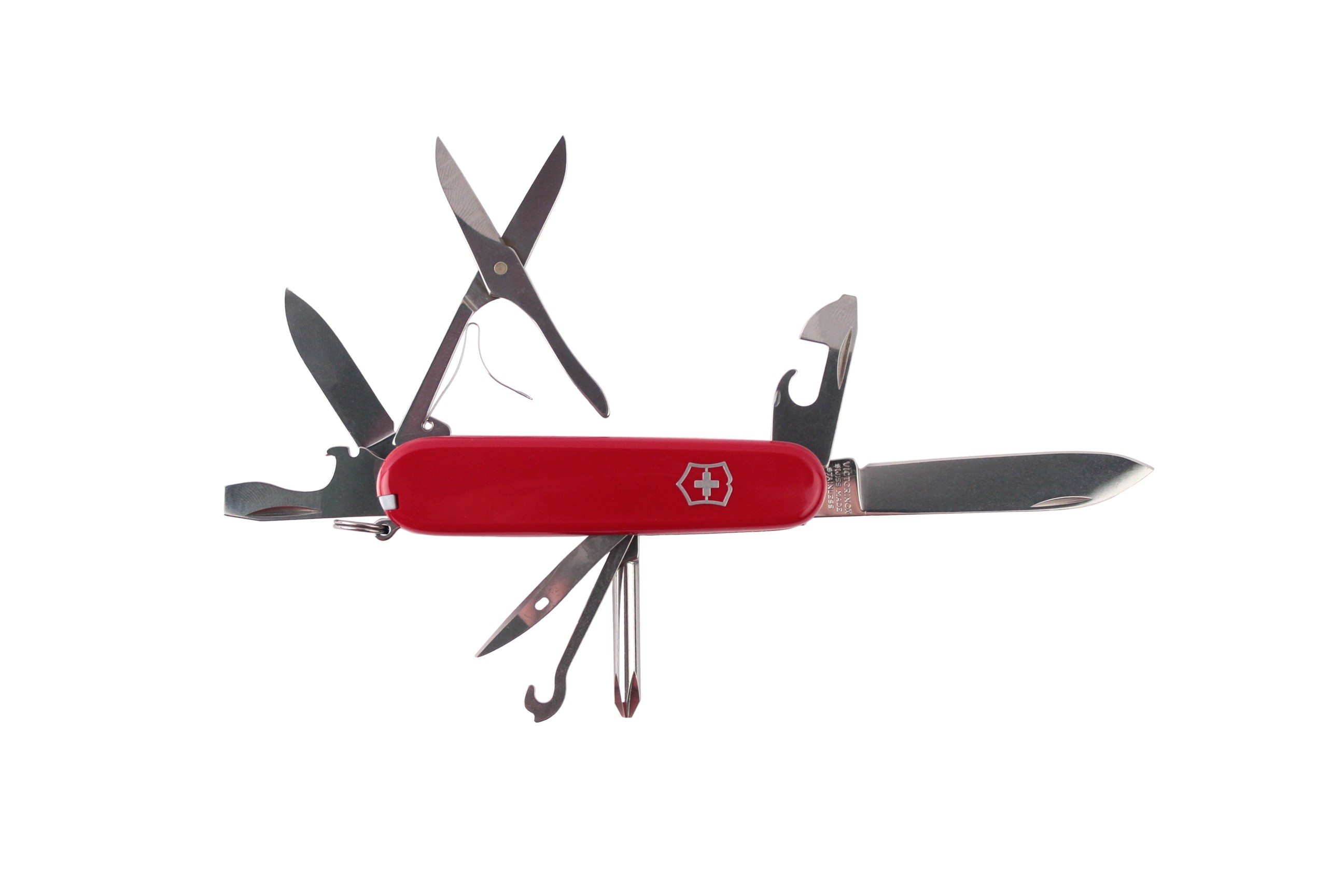 Нож Victorinox Super Tinker 91мм красный - фото 1
