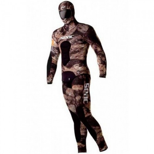 Штаны от гидрокостюма Seac Sub Skin camo LJ 5мм S/XL - фото 1