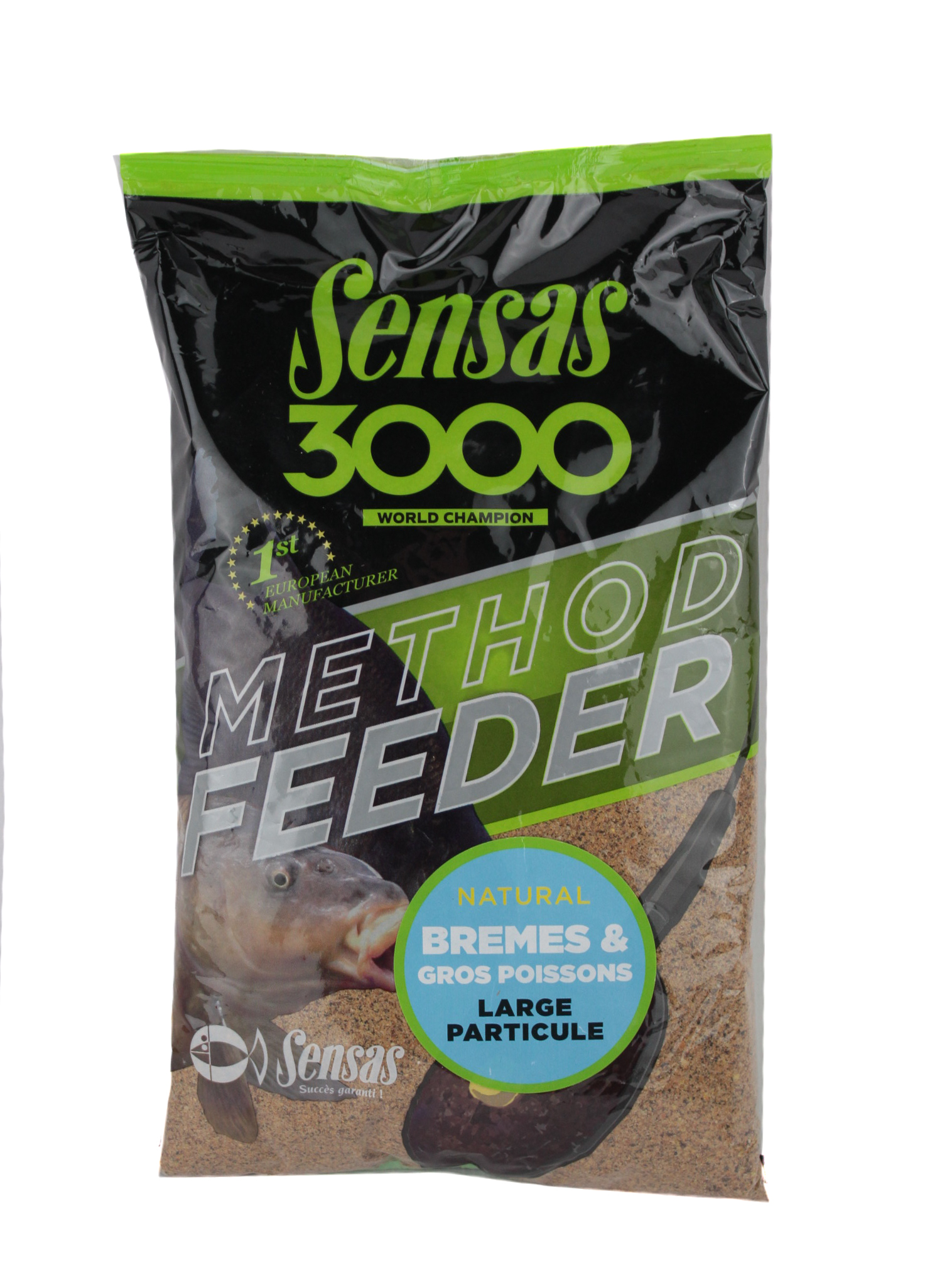 Прикормка Sensas 3000 Method feeder bream&big fish 1кг - фото 1