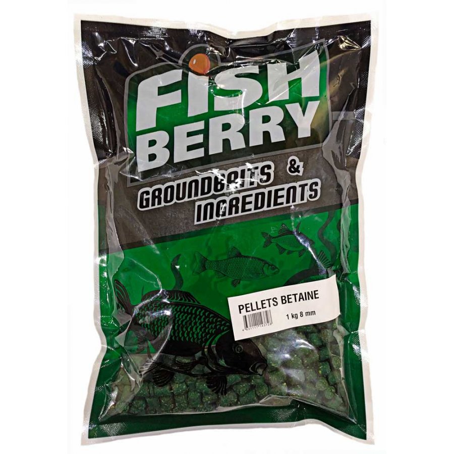Пеллетс Fish Berry зеленый бетаин 8мм 1кг - фото 1