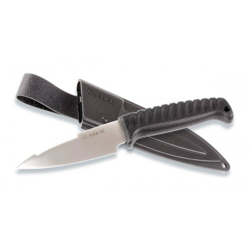 Нож G. Sakai Outdoor Cooking Knife сталь 440А рукоять кратон - фото 1