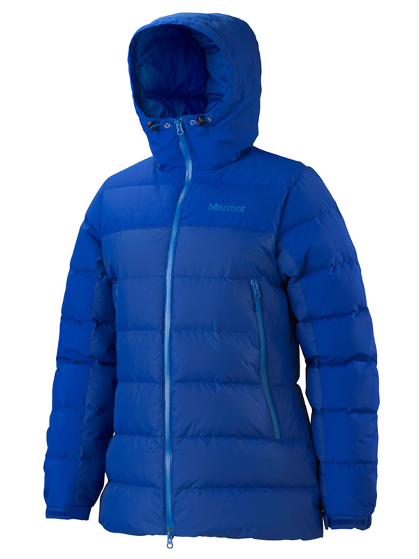 Куртка Marmot Wm`s Mountain down gem blue - фото 1