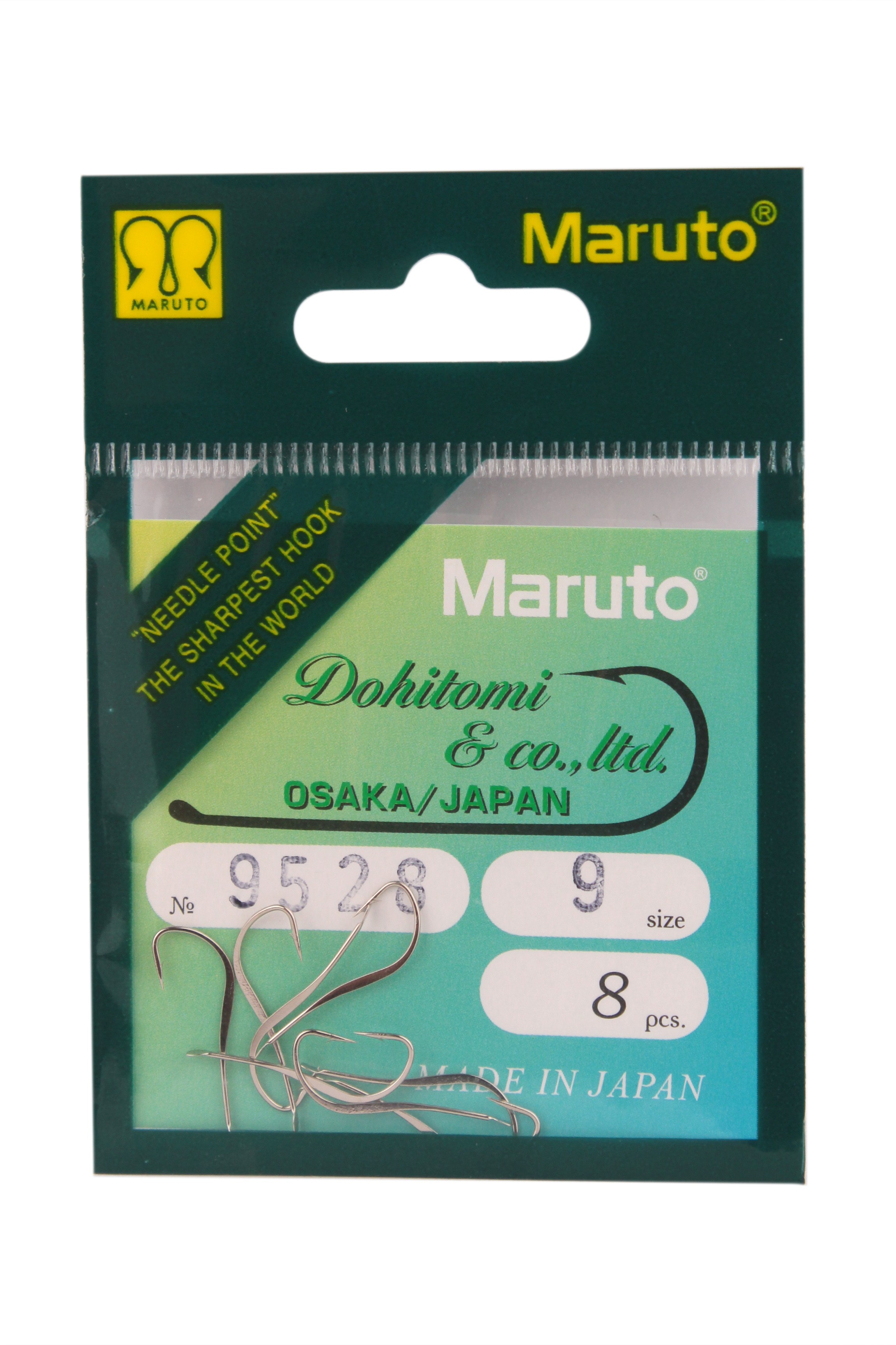 Крючки Maruto 9528 Ni №9 8шт - фото 1