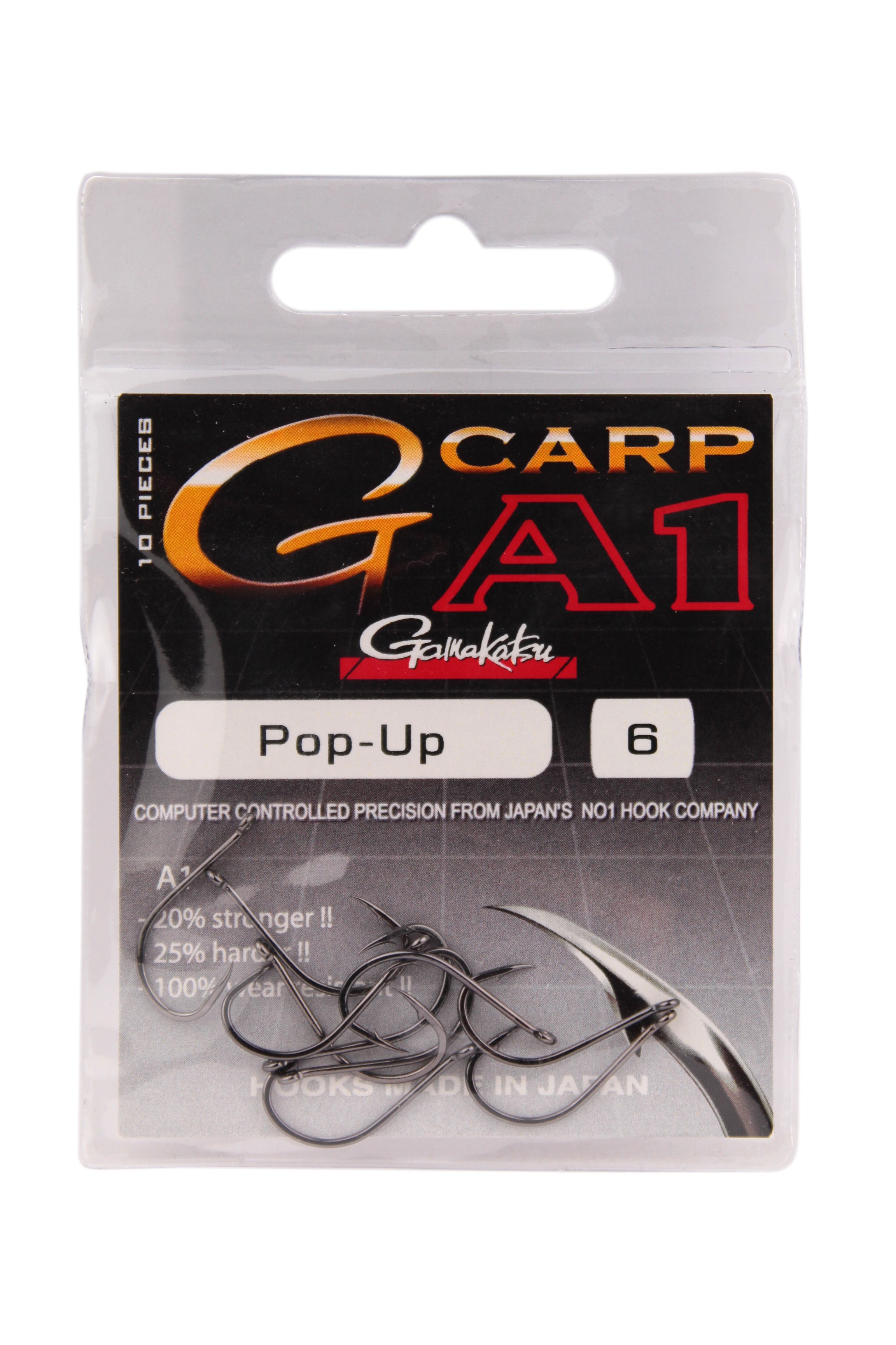 Крючок Gamakatsu A1 G-Carp pop up №6 - фото 1