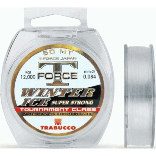 Леска Trabucco T-force winter ice 50м 0,104мм - фото 1