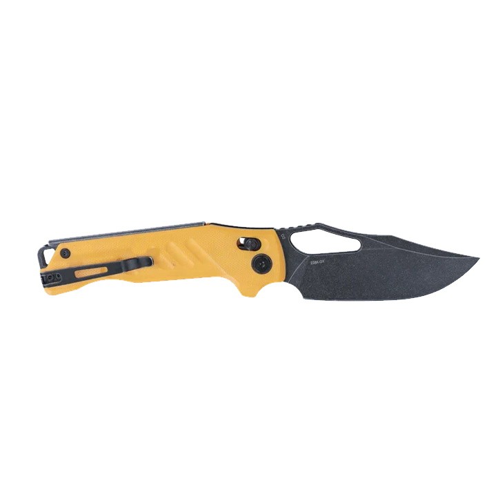 Нож SRM 238X-GY сталь D2 рукоять Yellow G10 купить в интернет-магазине «Мир Охоты»