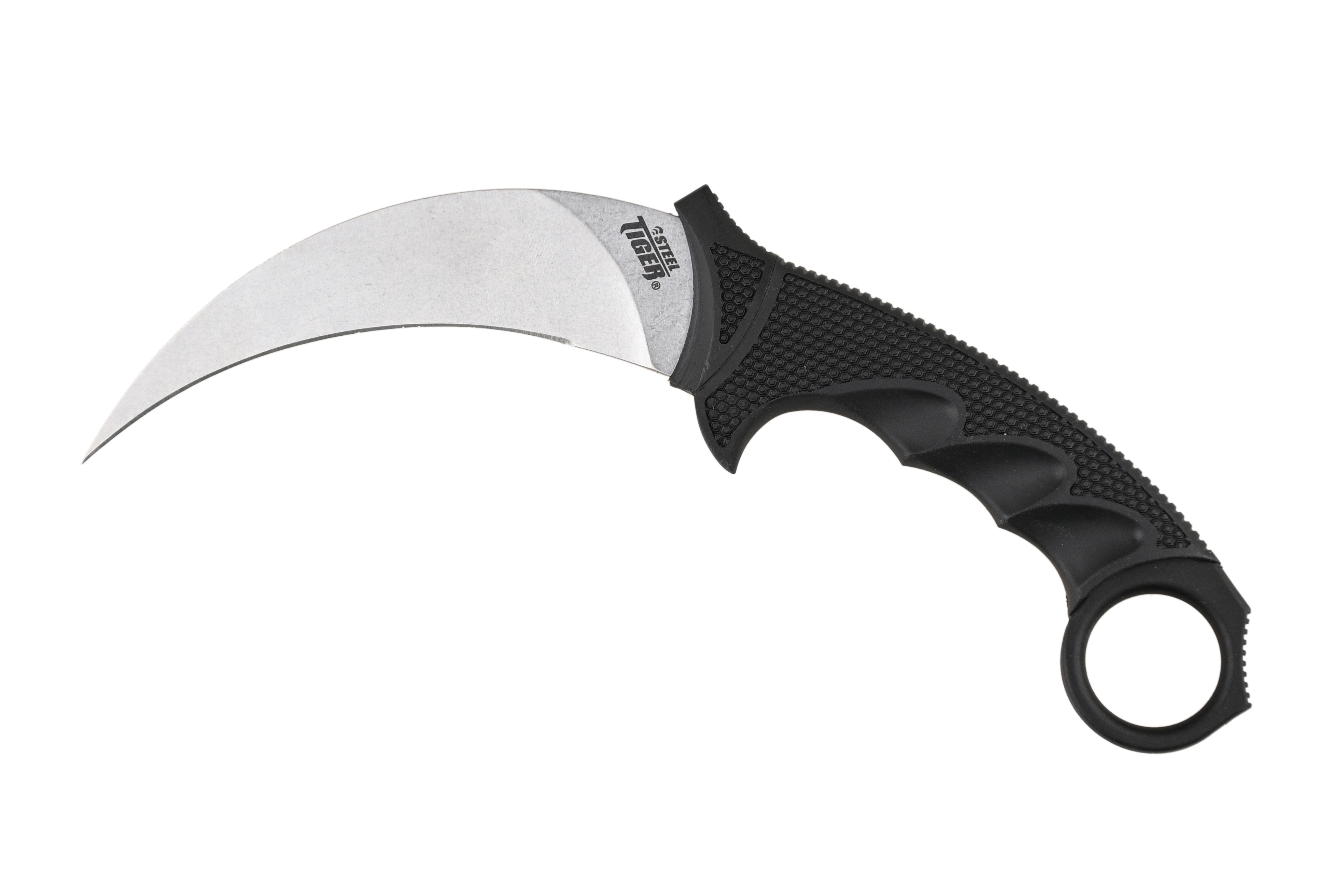 Нож Cold Steel Tiger фикс. клинок сталь AUS8 рукоять пластик - фото 1