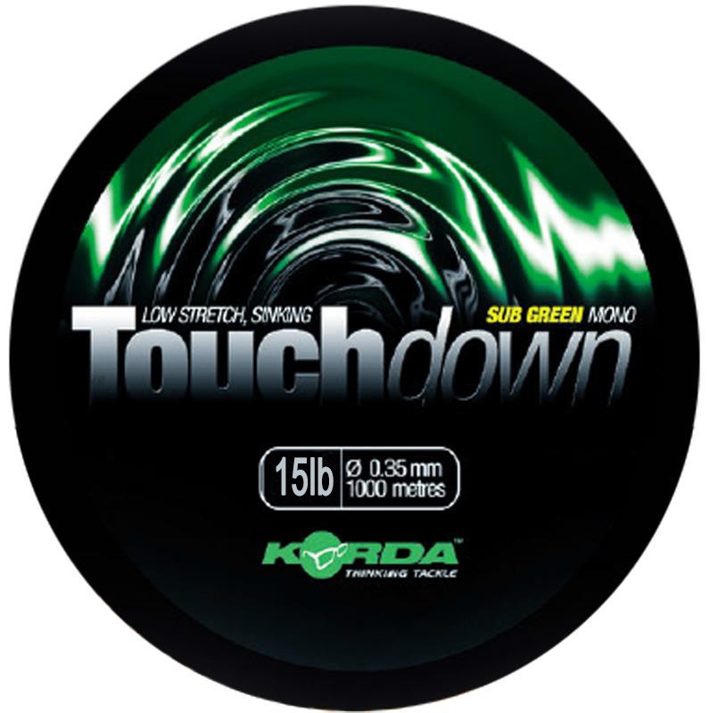 Леска Korda Touchdown green 1000м 15lb - фото 1