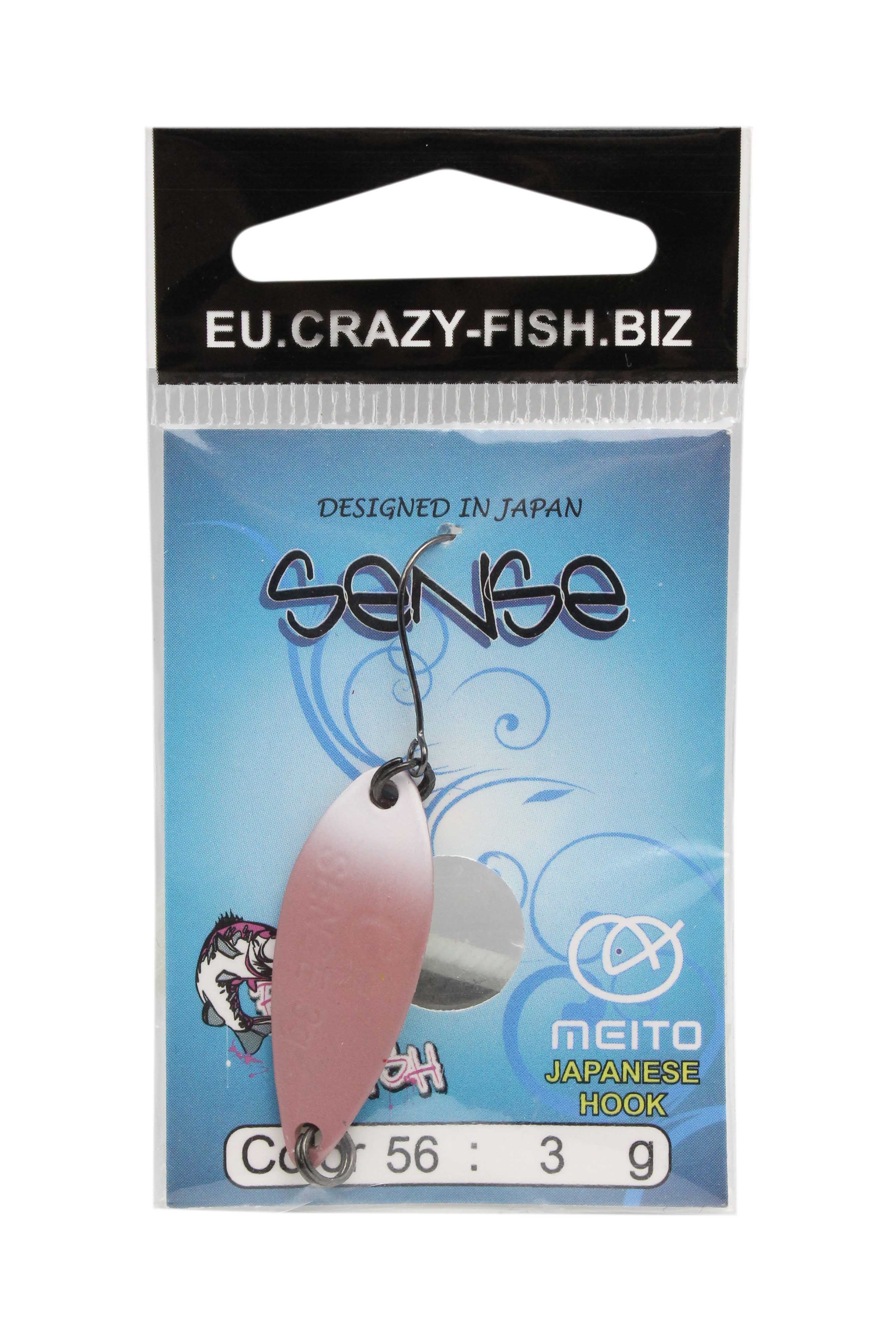 Блесна Crazy Fish Sense №56 3гр - фото 1
