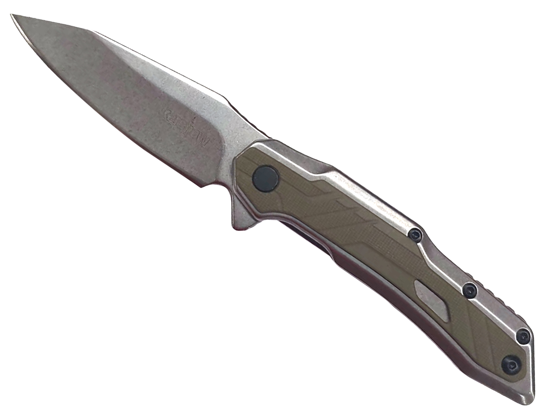 Нож Kershaw Salvage складной клинок 8Cr13MoV рукоять сталь/нейлон - фото 1