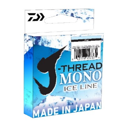 Леска Daiwa J-Thread Mono Ice Line 0.09мм 50м купить в интернет-магазине