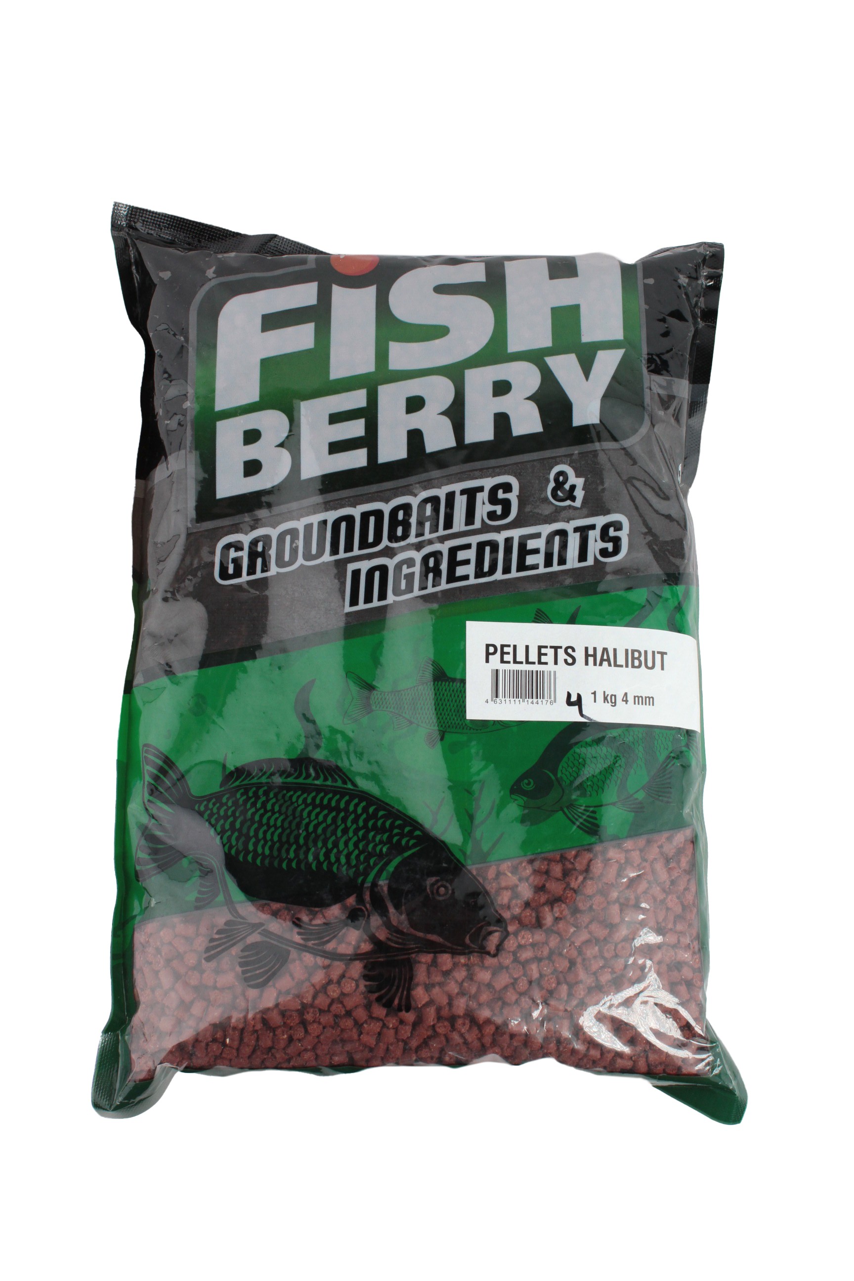 Пеллетс Fish Berry гранулы 4мм палтус 1кг - фото 1