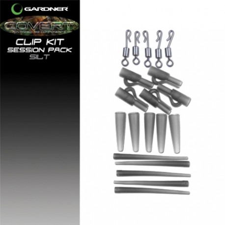 Набор Gardner Covert clip kit session pack silt для оснасток - фото 1