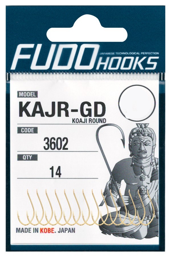 Крючки Fudo Koaji Round KAJR-GD 3602 GD №13  - фото 1