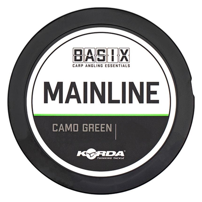 Леска Korda Basix Main Line camo green 1000м 0,35мм 12lb  - фото 1