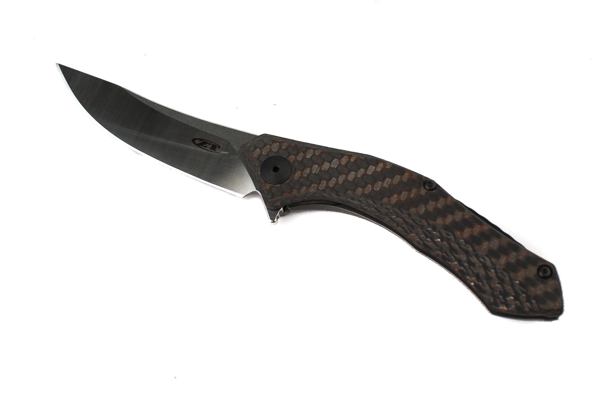 Нож Zero Tolerance складной сталь S35VN рукоять титан карбон - фото 1