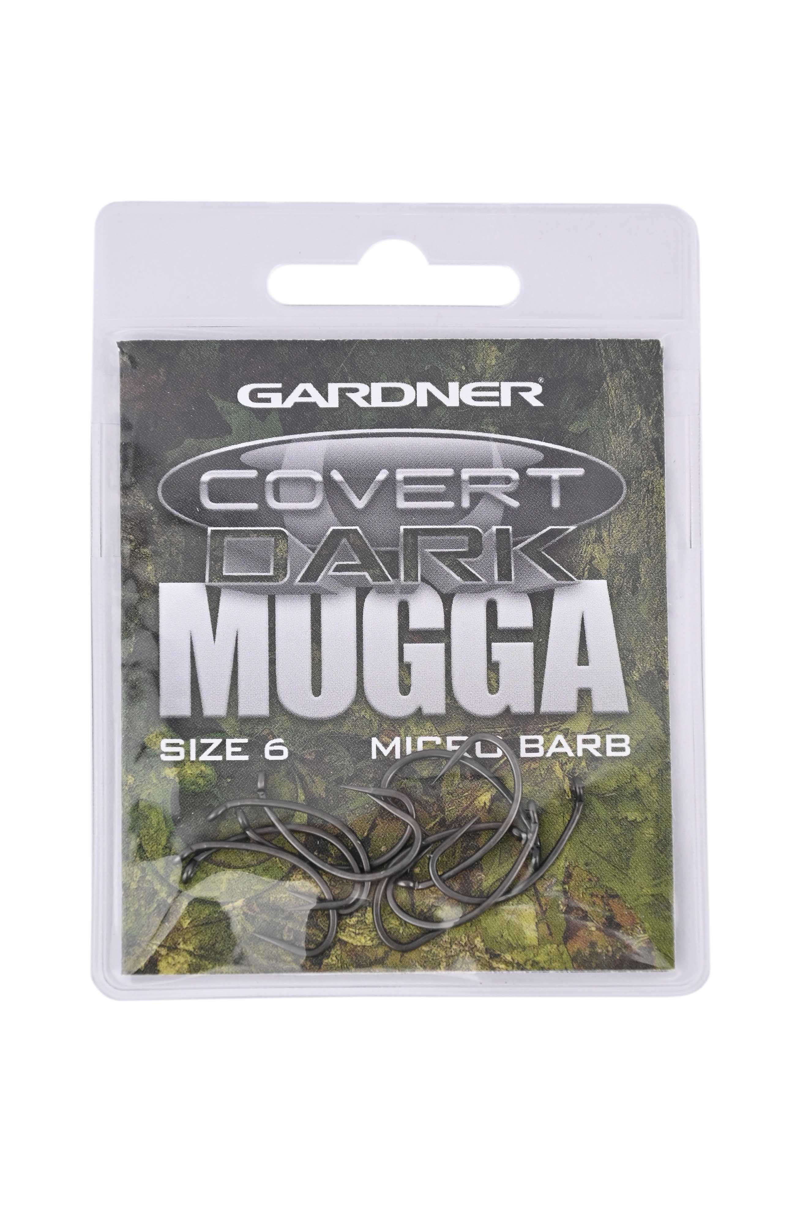 Крючки Gardner Covert dark mugga barbed №6 - фото 1