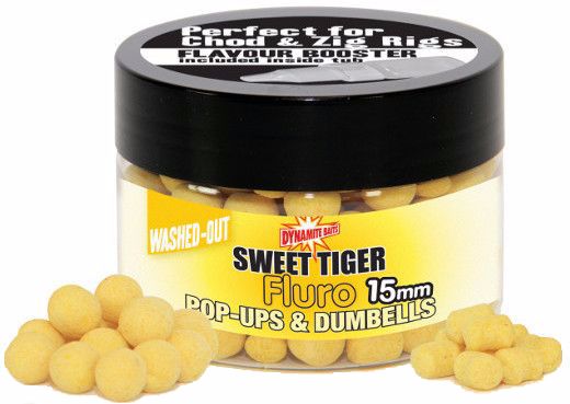 Бойлы Dynamite Baits Sweet tiger fluro washouts 15мм - фото 1