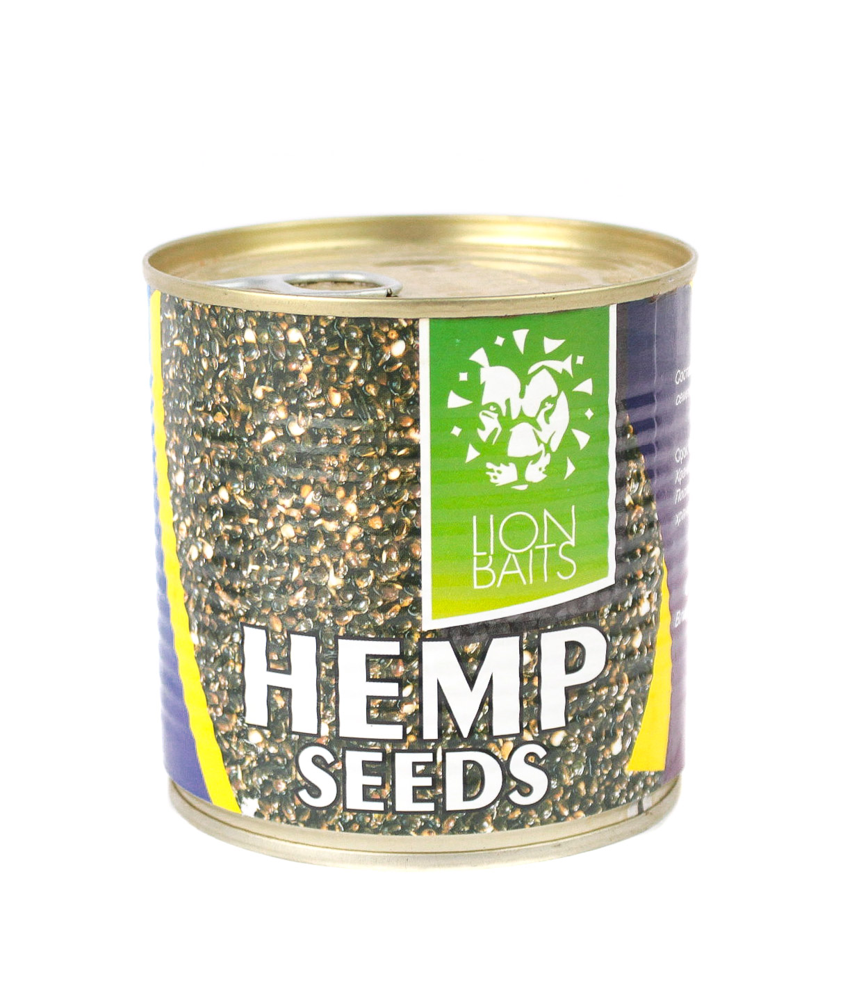 Консервированная зерновая смесь Lion Baits hemp seeds 430мл - фото 1