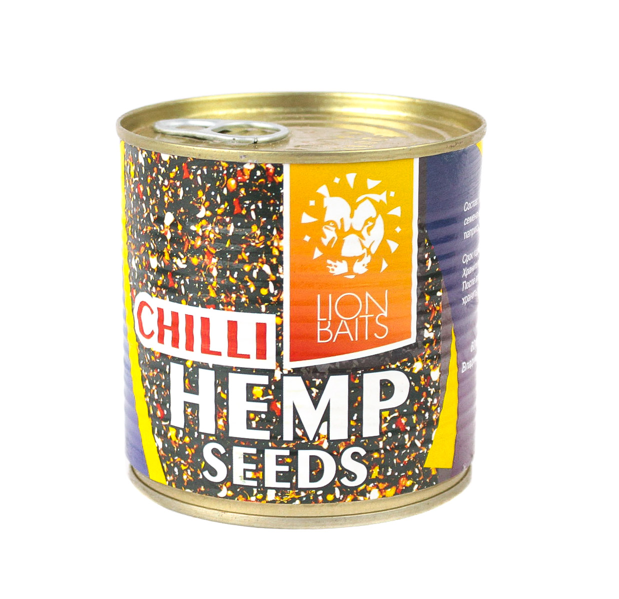 Консервированная зерновая смесь Lion Baits hemp seeds chili 430мл - фото 1