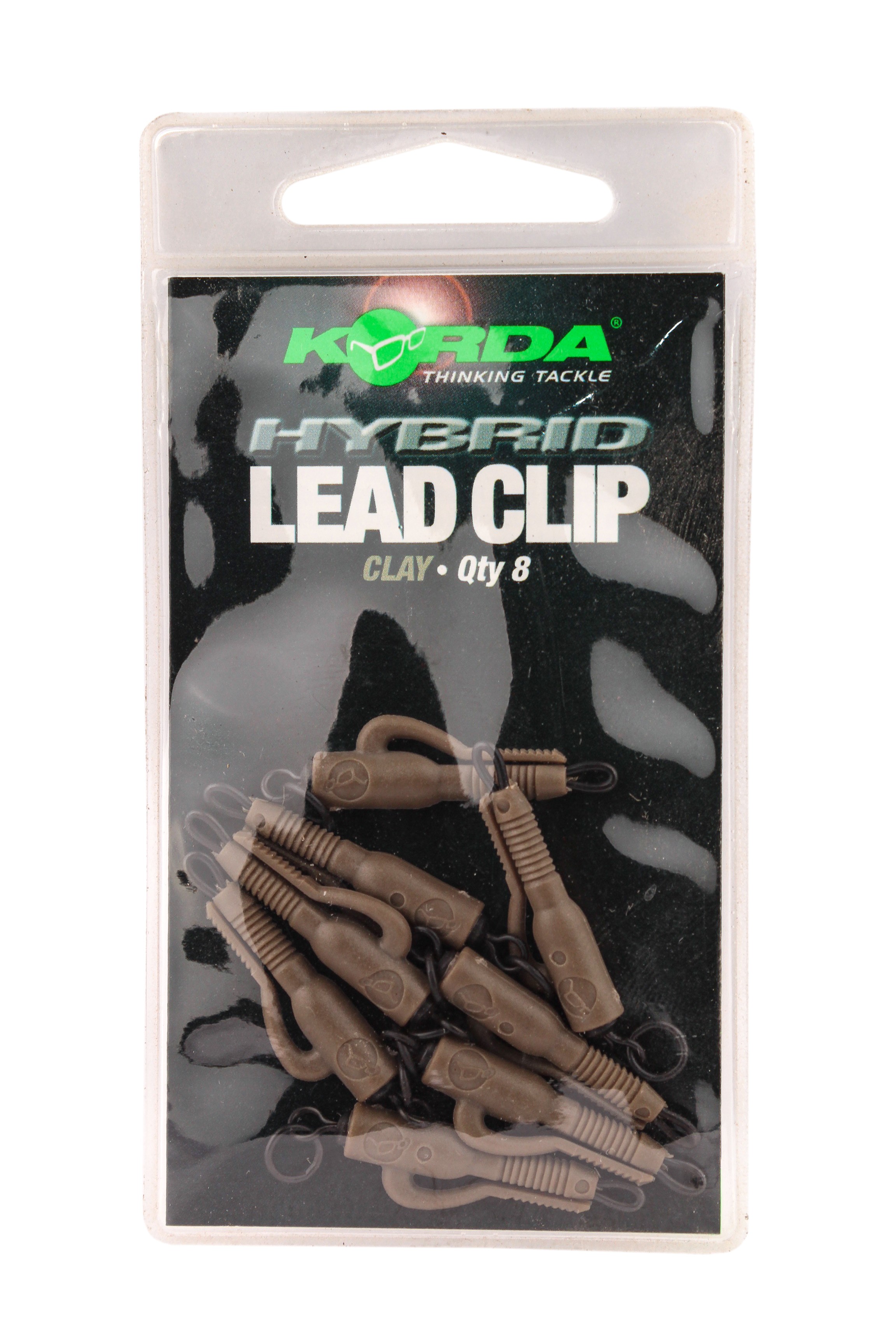 Клипса Korda Hybrid lead clip clay безопасная - фото 1