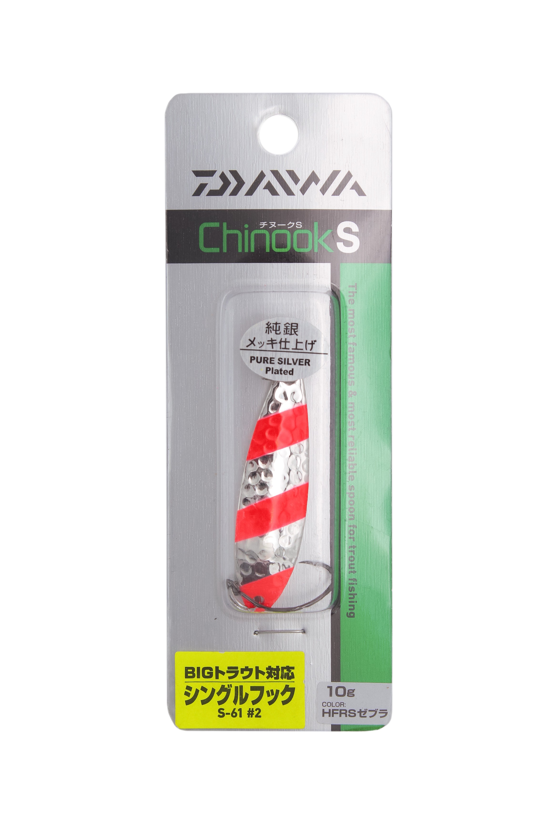 Блесна Daiwa Chinook S 10гр HFRS zebra - фото 1