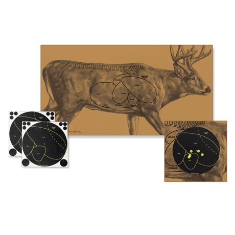 Мишень карт Олень Shoot N C Deer Silhouette Kit + смен. накл - фото 1