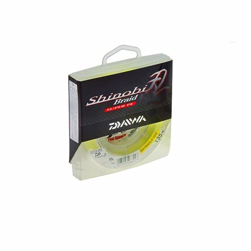 Шнур Daiwa Shinobi Braid Yellow 135m 0.20mm 30lb - фото 1