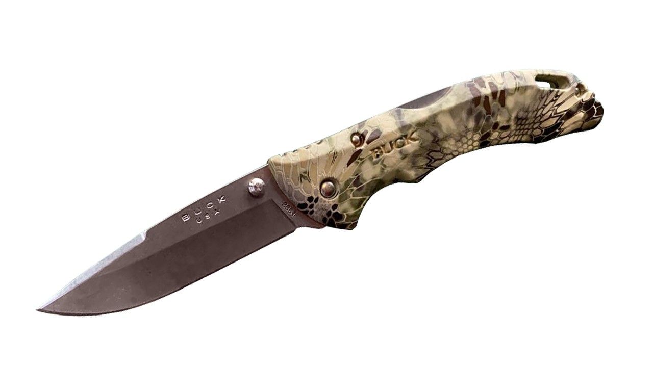 Нож Buck Bantam Kryptek Highlander складной Camo 9,5 см - фото 1