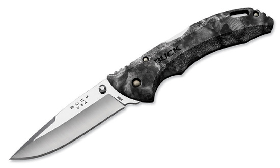 Нож Buck Bantam BHW Reaper black camo складной сталь 420НС  - фото 1