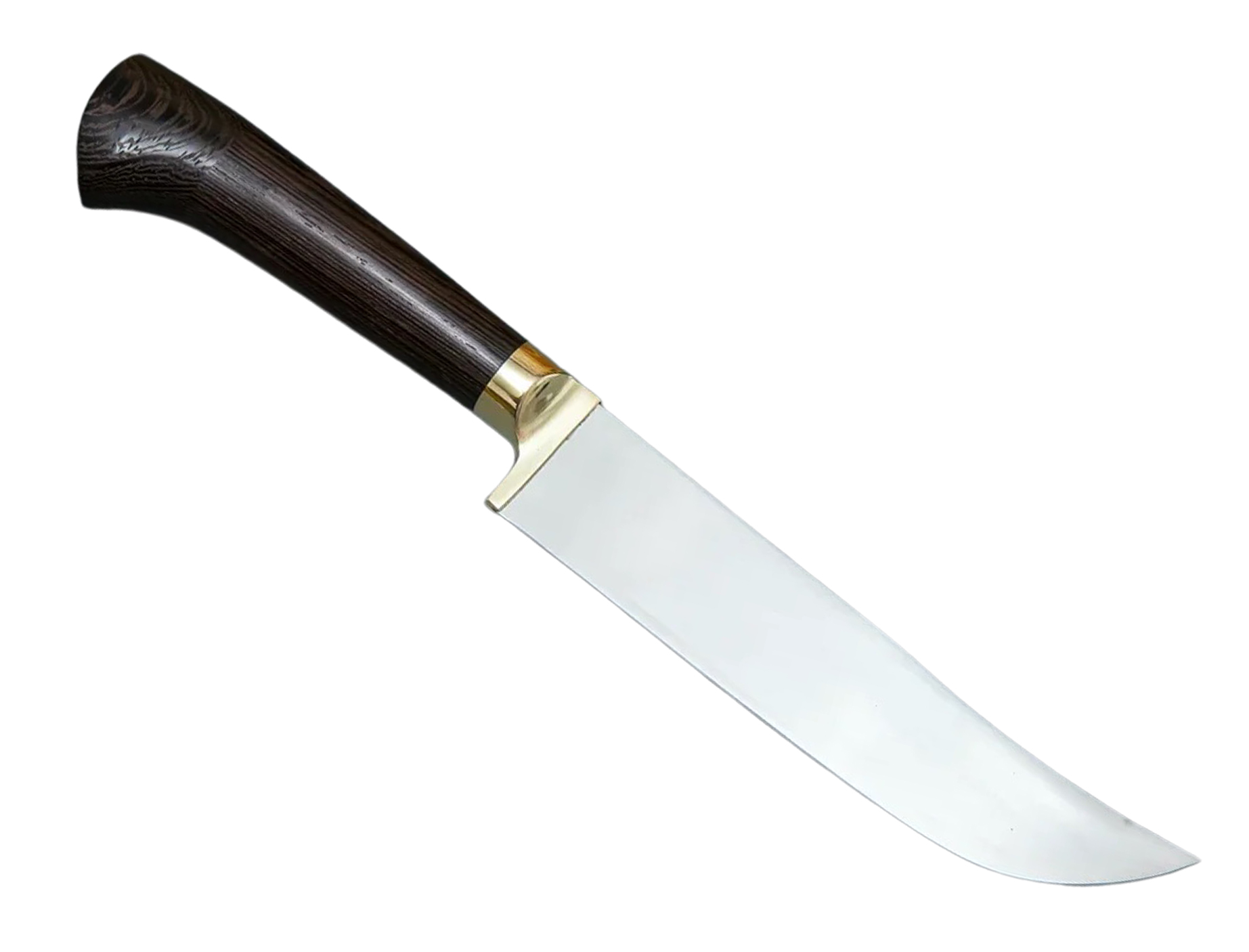 Нож ИП Семин Узбекский сталь Х12МФ венге литье - фото 1