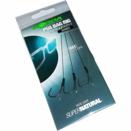 Оснастка Korda PVA bag rig-6 wide gape 18lb - фото 1