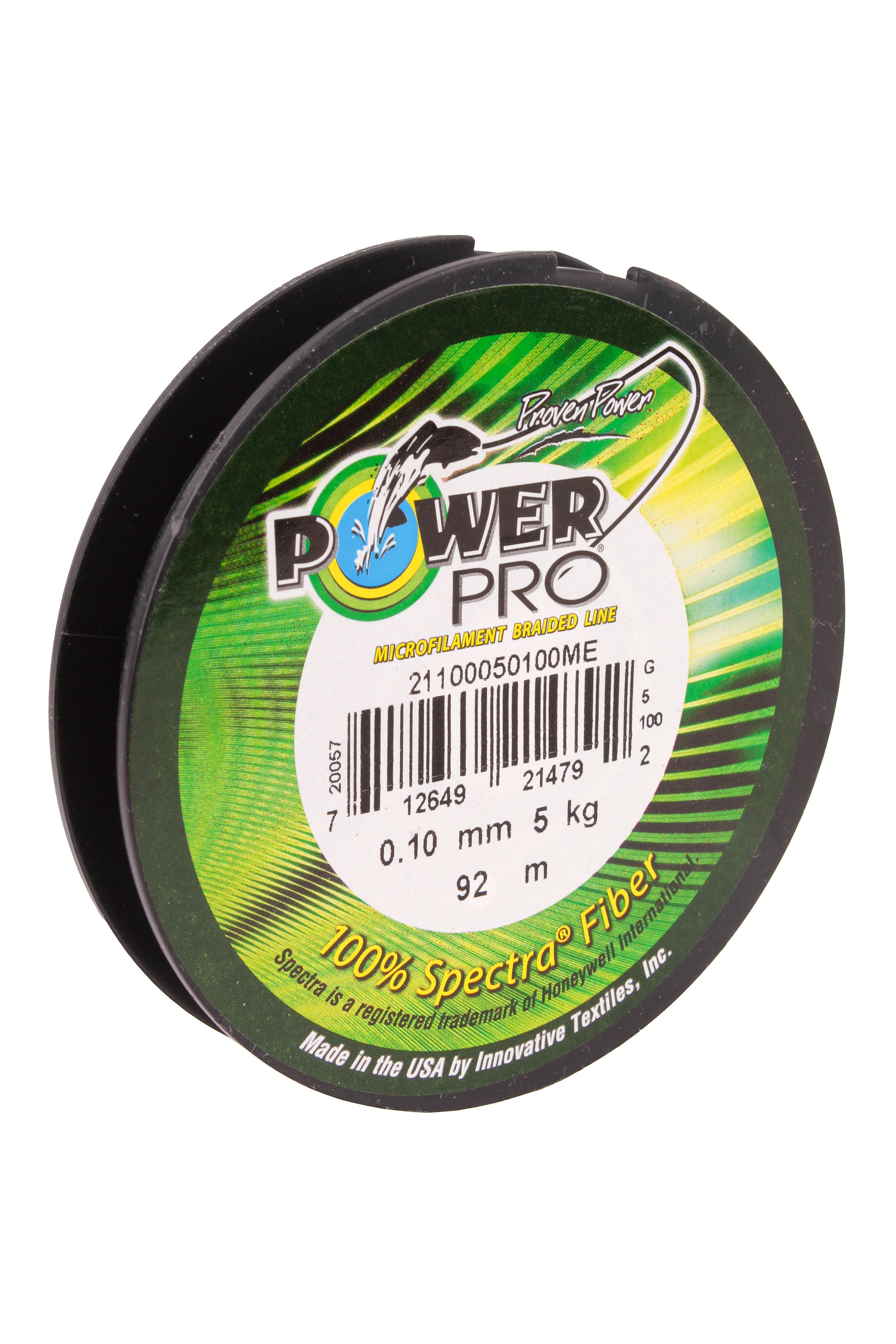 Шнур Power Pro 92м 0,10мм moss green - фото 1