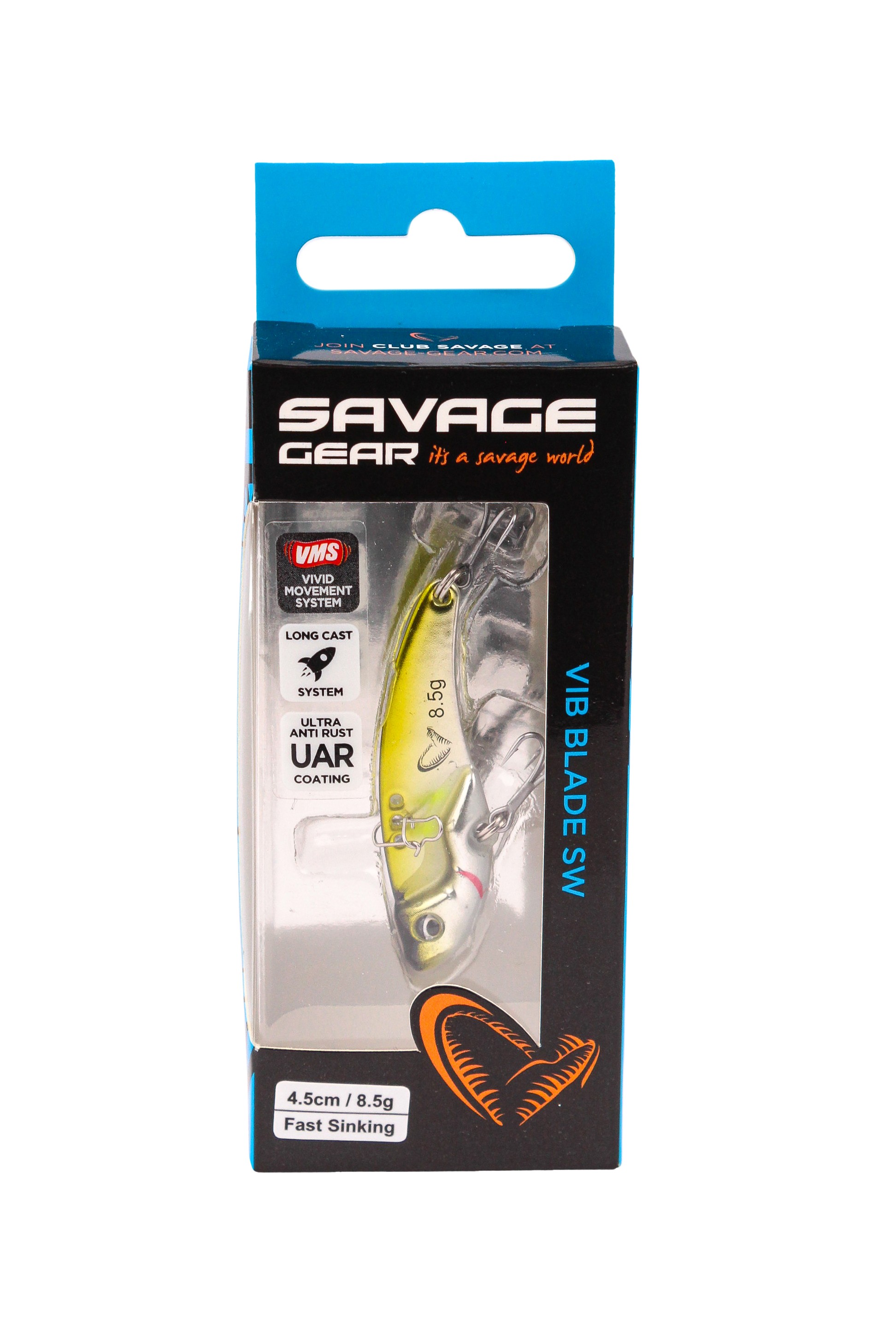Блесна Savage Gear Vib blade SW 4,5см 8,5гр fast sinking mirror ayu - фото 1