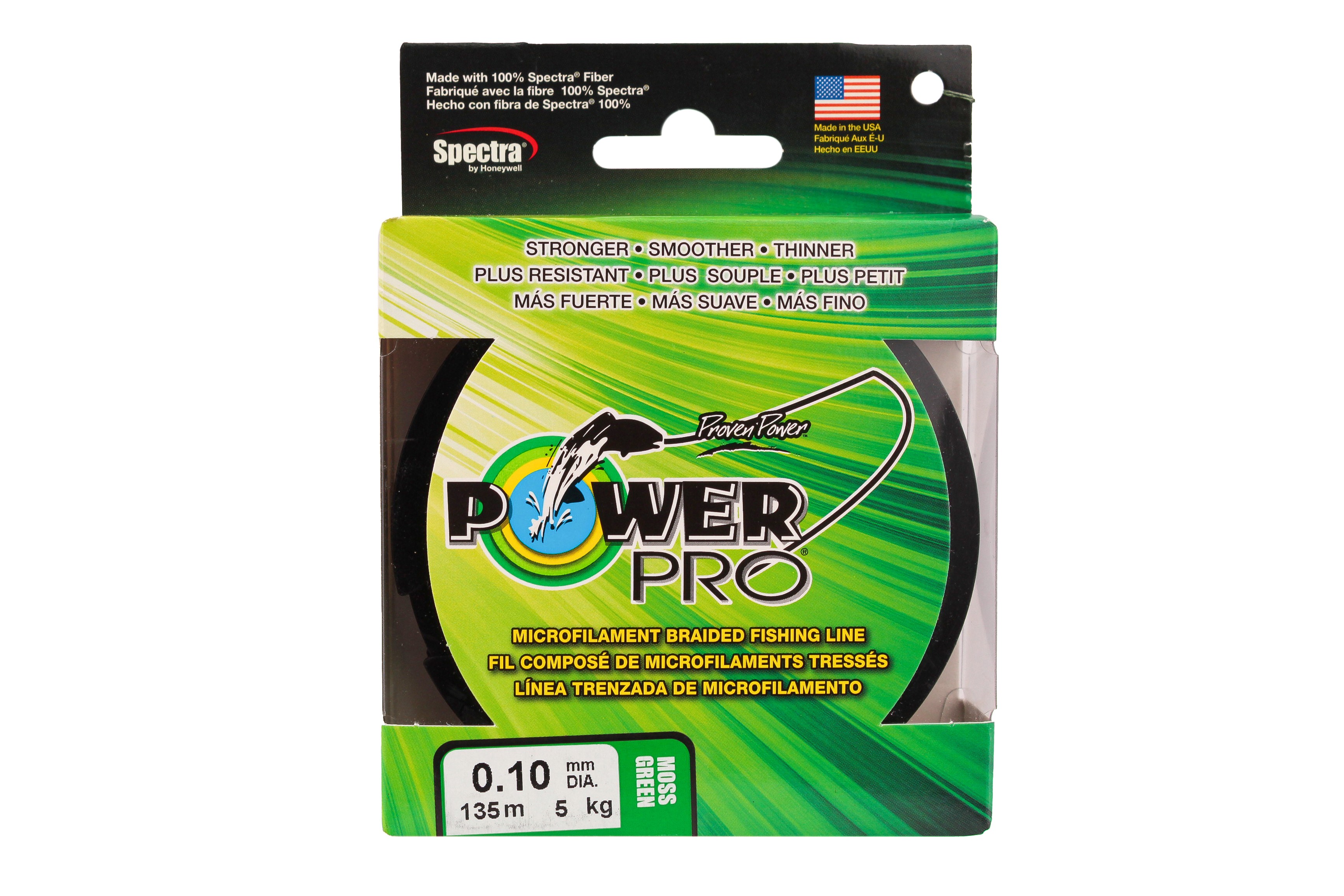 Шнур Power Pro 135м 0,10мм moss green - фото 1