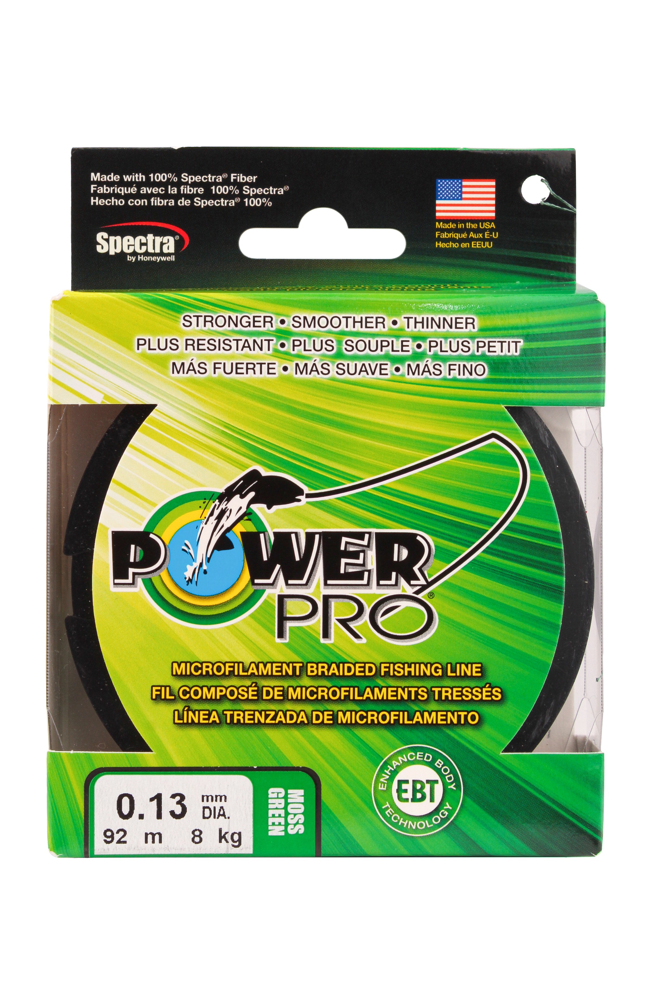 Шнур Power Pro 92м 0,13мм moss green - фото 1